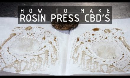 How To Make CBD Oil With A Rosin Press: Cannabasics #116